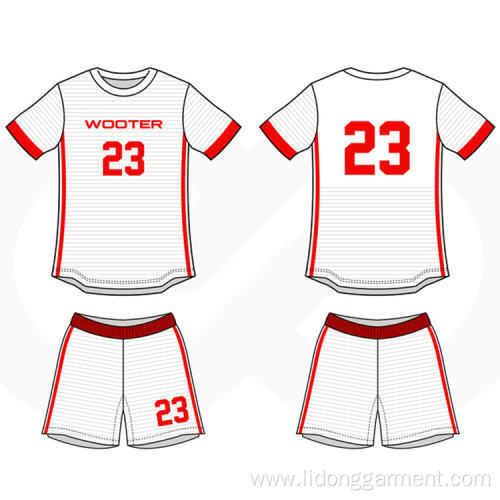 Soccer Jersey Set Football Custom Blank Football Shirt